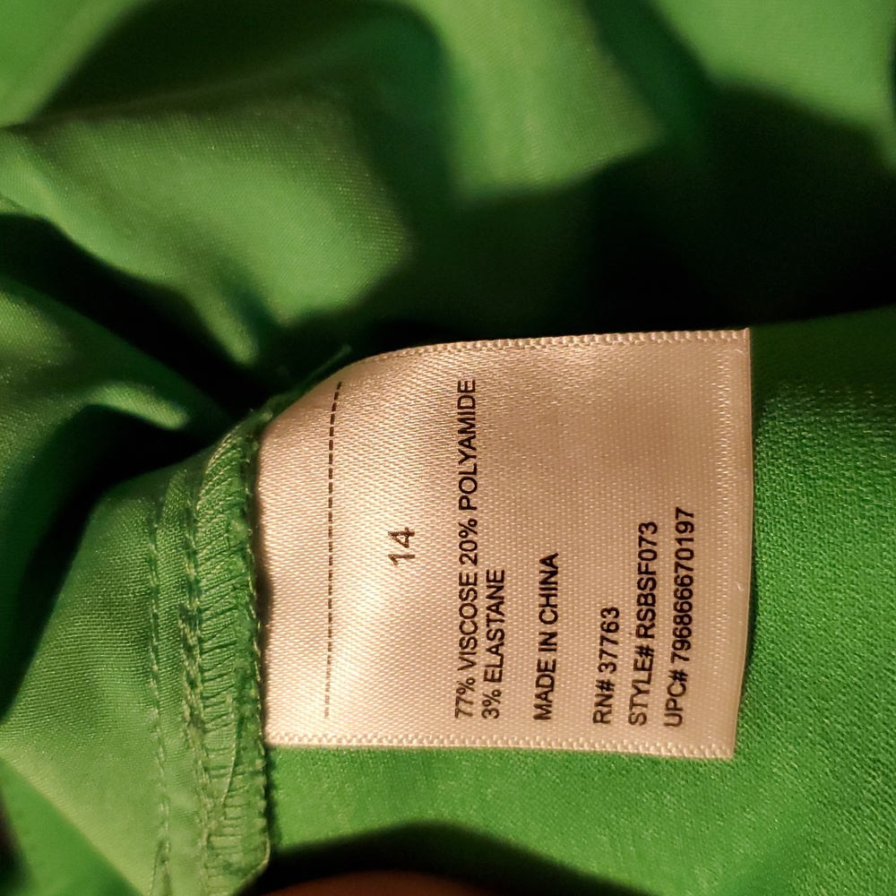 Rafaella Womens Stretch Capri Pants Size 14 - Picture 5 of 5